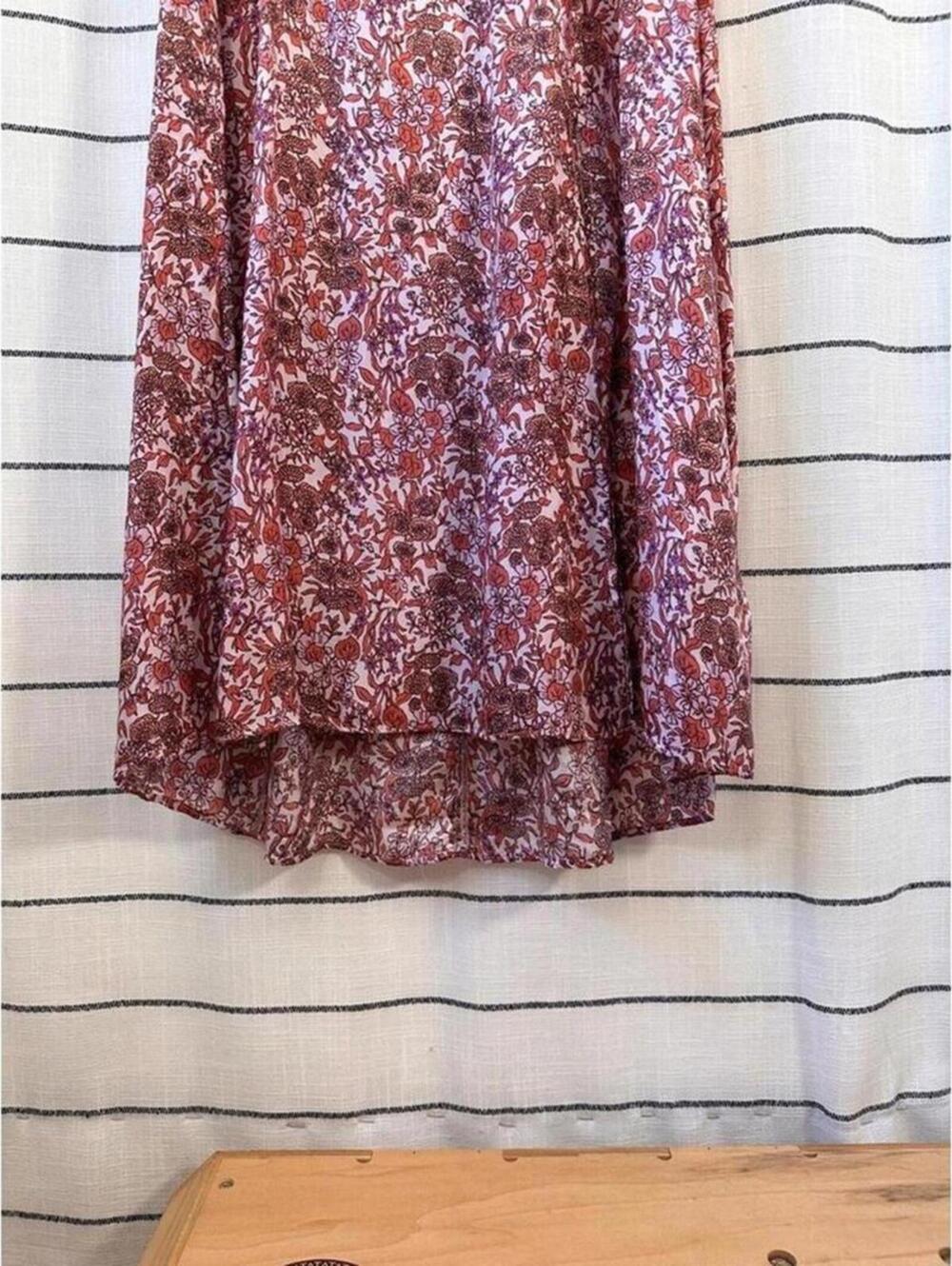 J.Crew Sweetheart A-line Midi Dress in Fete Floral Size 8 feminine bohemian - Picture 6 of 8